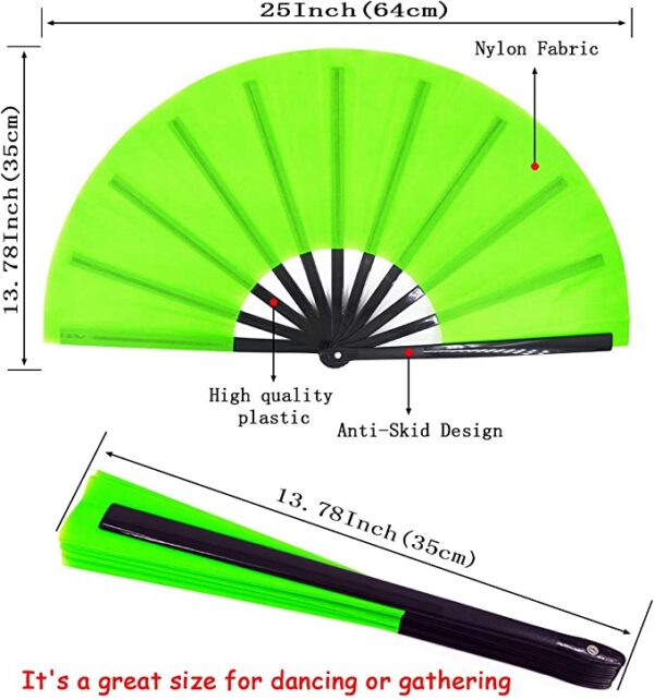 Diva Fan -Green - Image 5